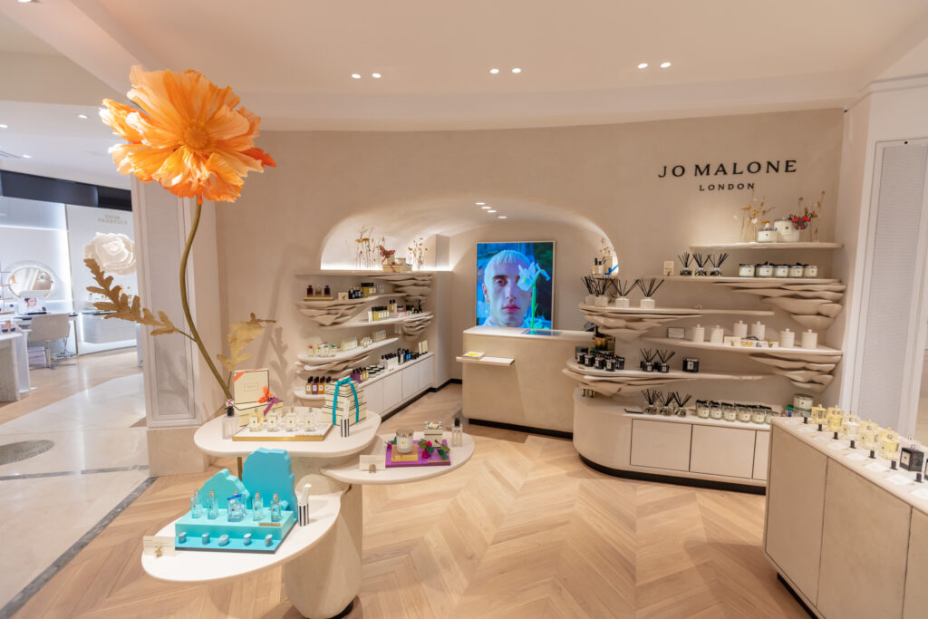 Jo Malone corner at Le Bon Marche Paris