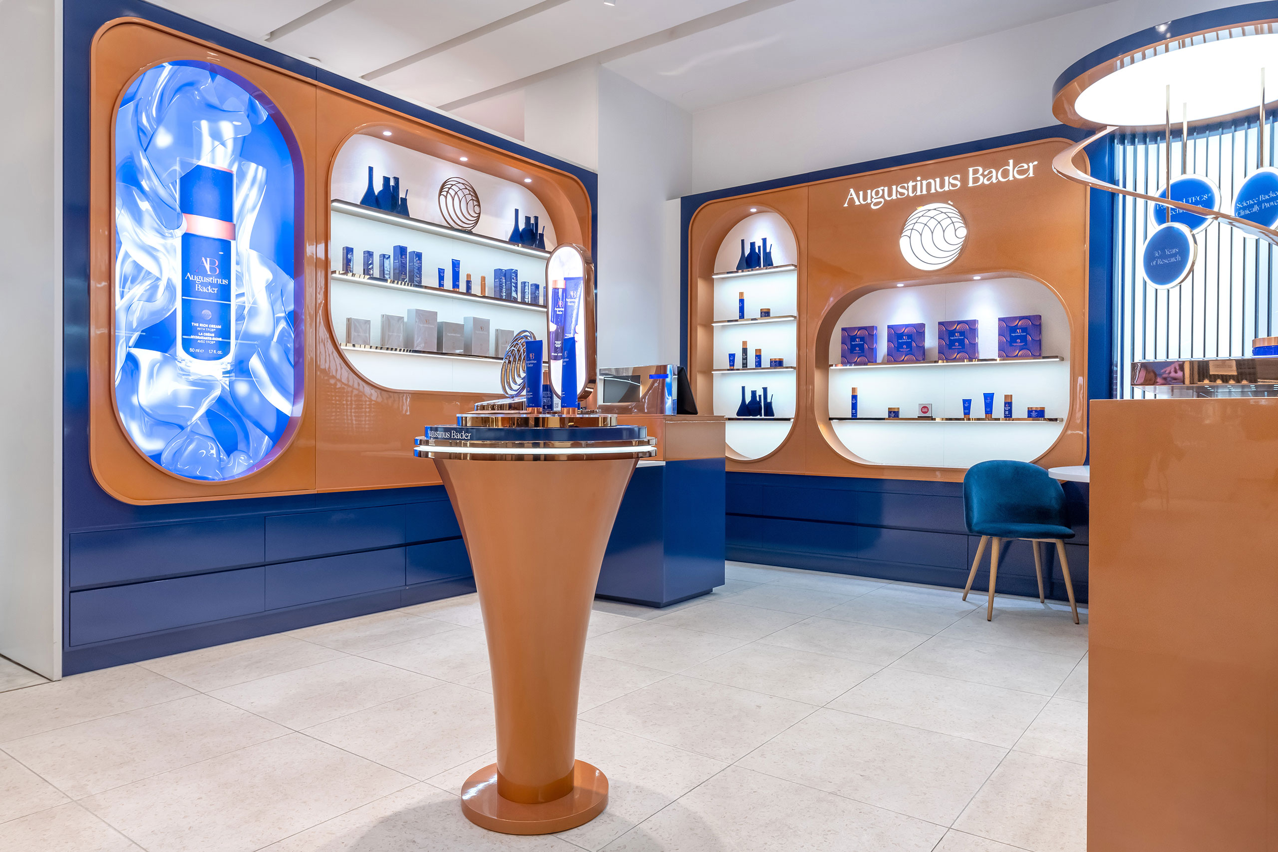 Augustinus Bader store at Printemps Haussmann Paris