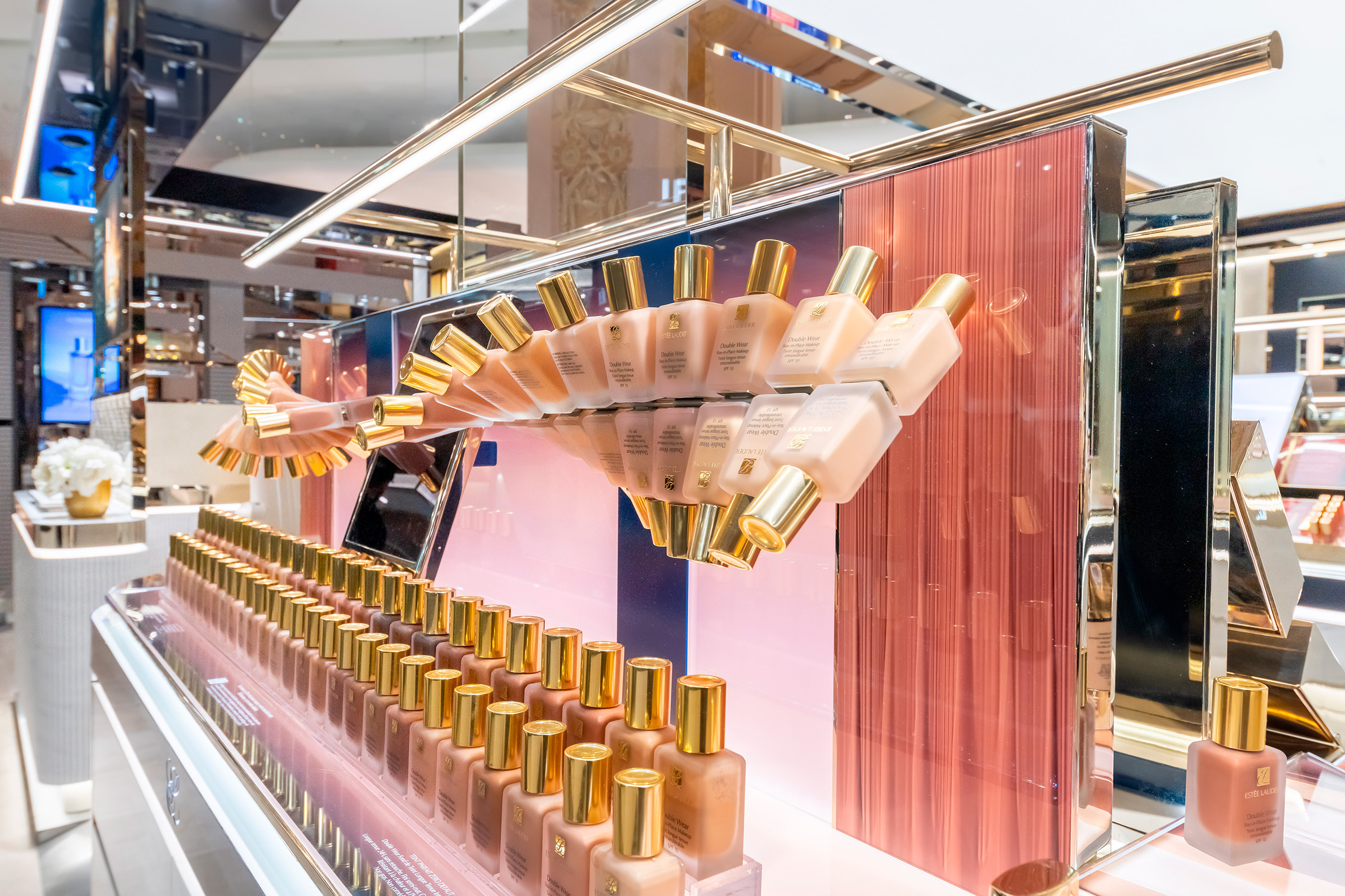 Estée Lauder store at Galeries Lafayette Haussmann Paris