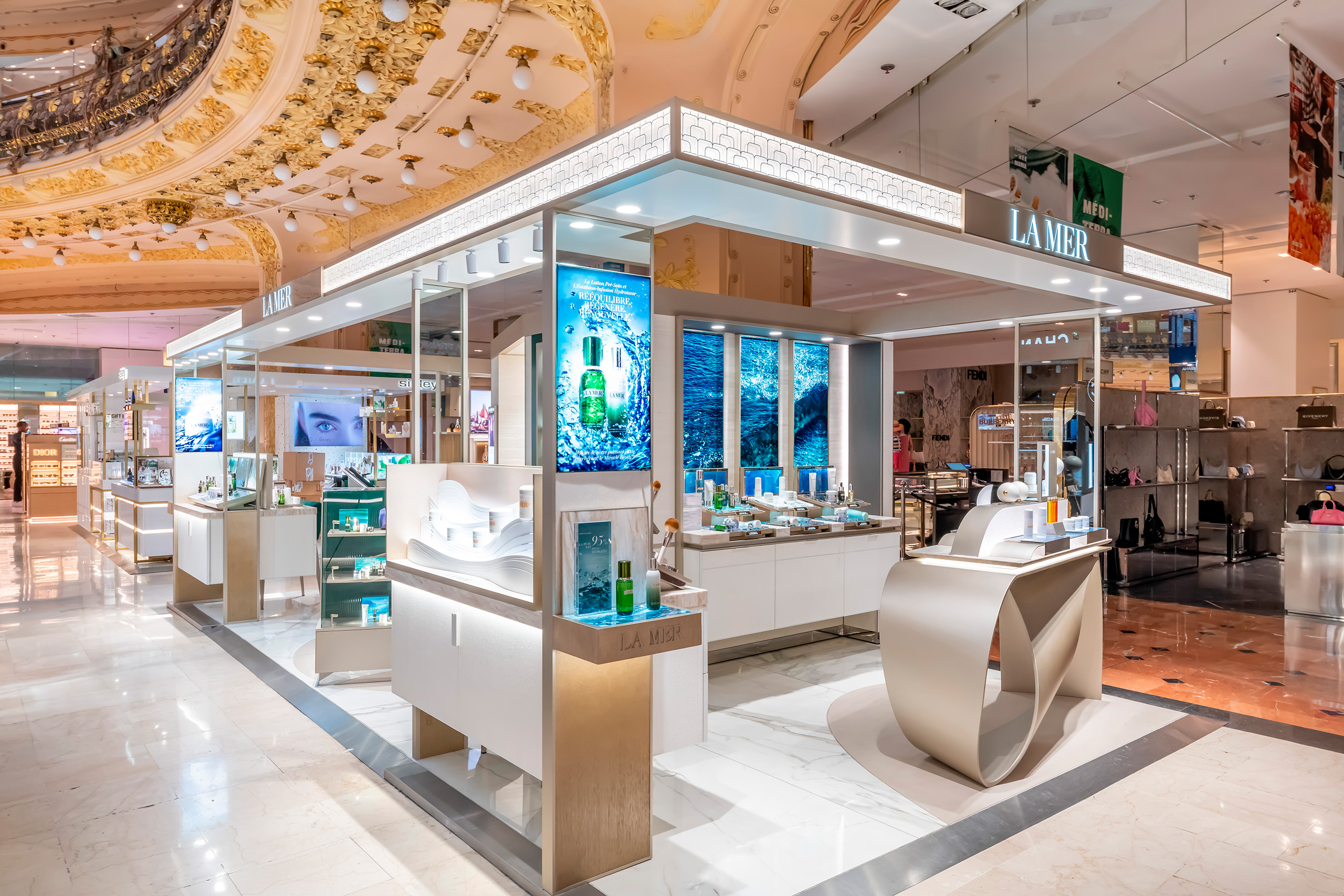 La Mer store at Galeries Lafayette Haussmann Paris