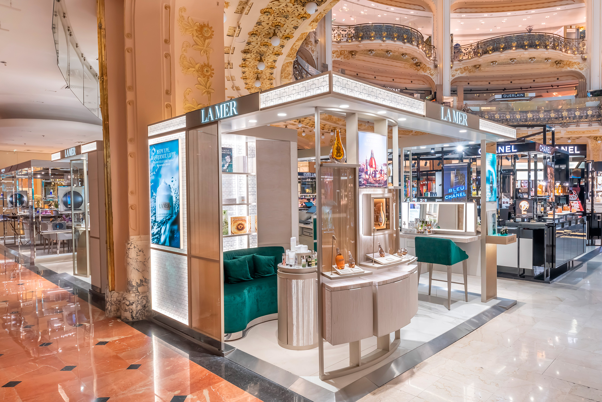 La Mer store at Galeries Lafayette Haussmann Paris