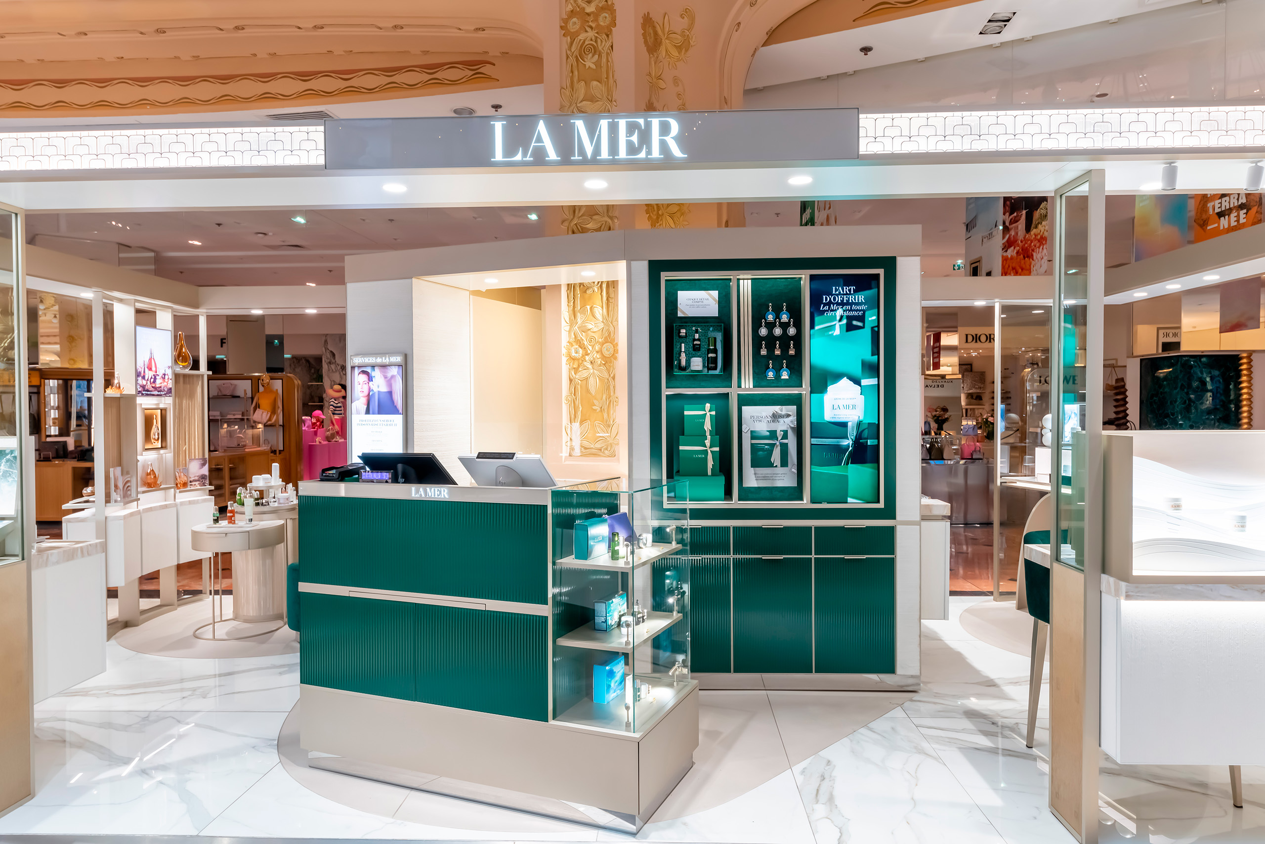 La Mer store at Galeries Lafayette Haussmann Paris