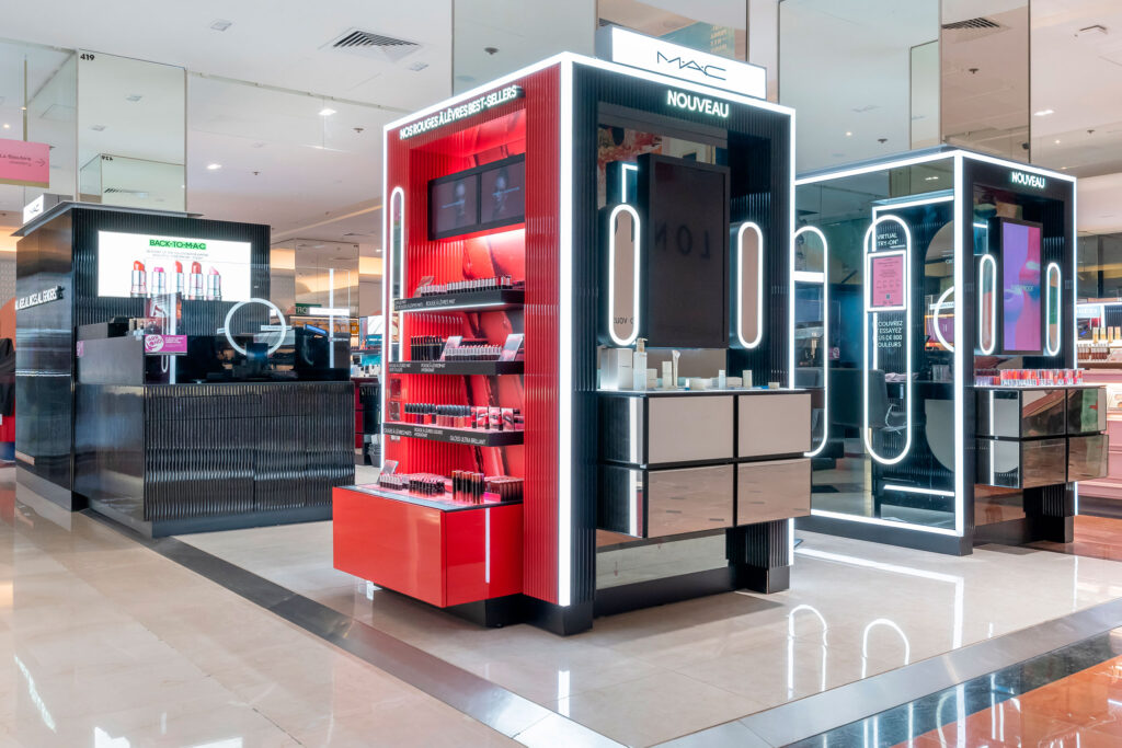 MAC Cosmetics Store at Galeries Lafayette Haussmann Paris