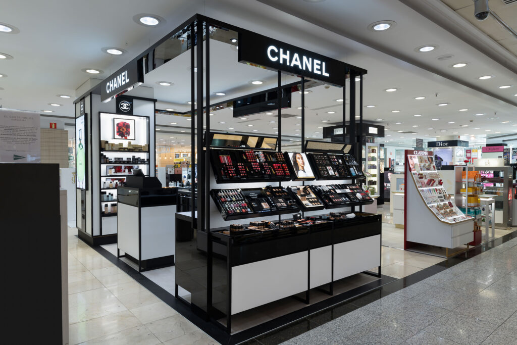 Chanel store at El Corte Inglés Siete Palmas