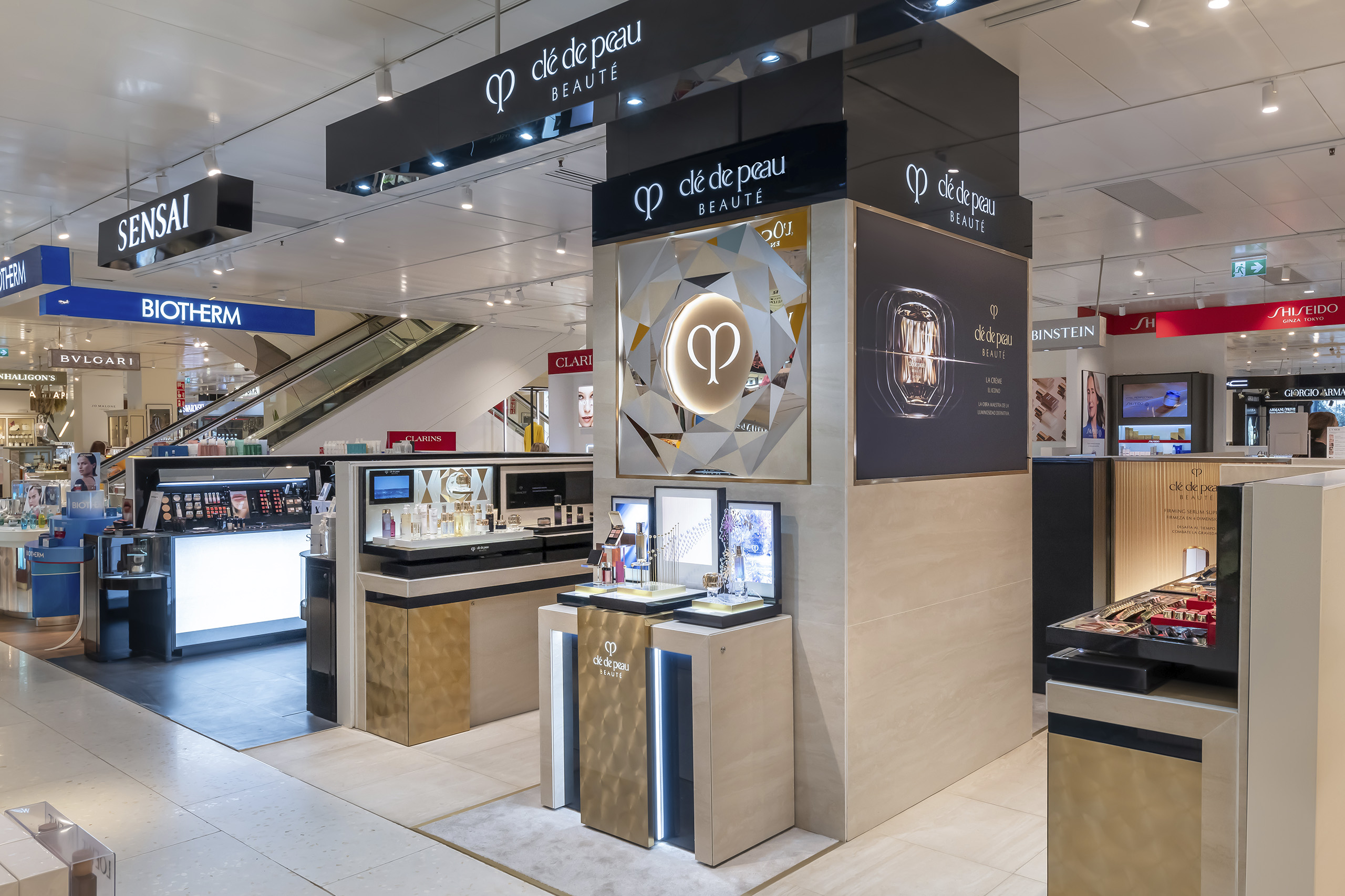 Clé de Peau Beauté El Corte Inglés Plaza de Cataluña Barcelona