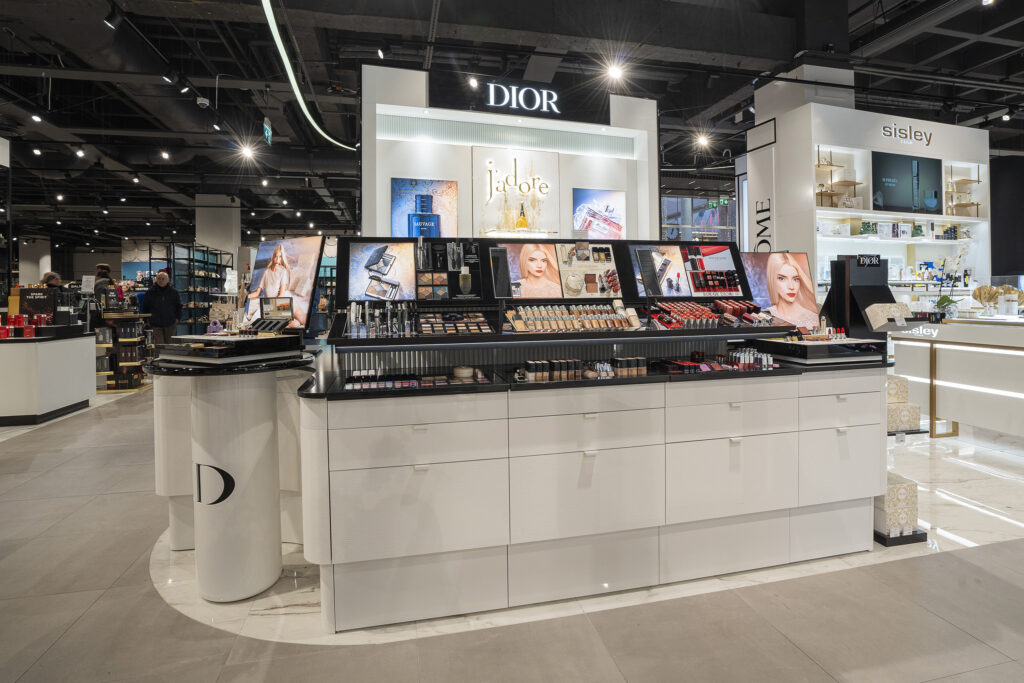 Dior store at Stockmann Turku Finland
