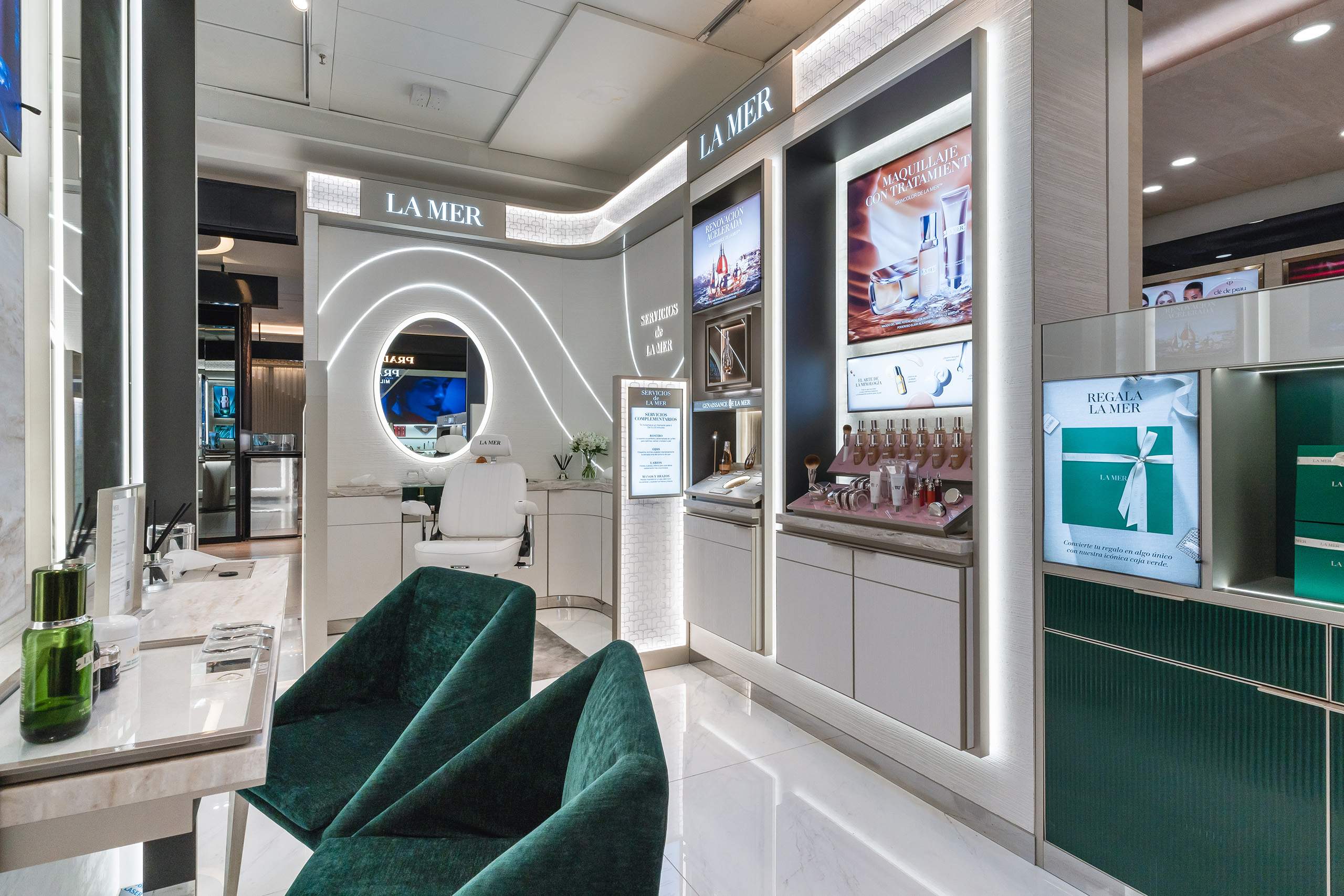 La Mer store at El Corte Inglés Castellana Madrid