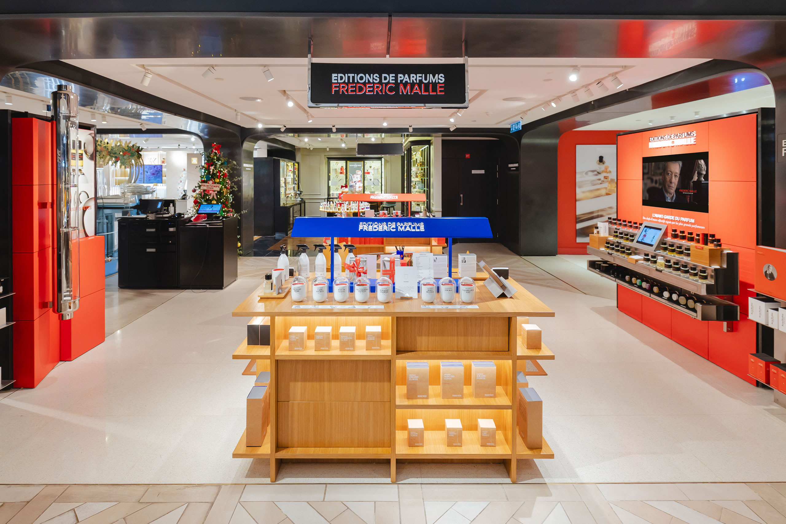 Frederic Malle store at Printemps Haussmann Paris