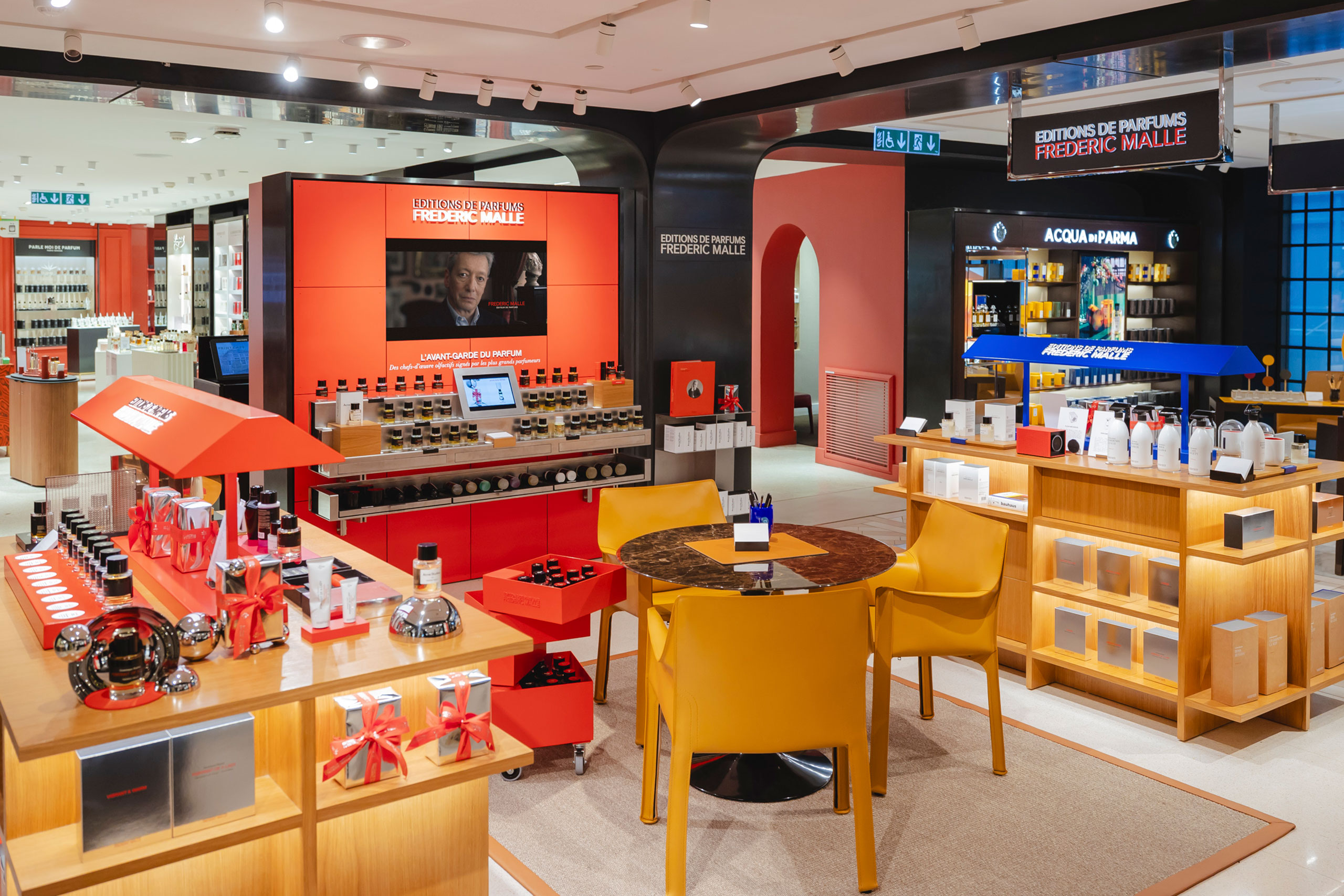 Frederic Malle store at Printemps Haussmann Paris